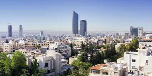 حجز طيران من أربيل إلى عمّان
